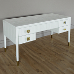 Письменный стол с 4-мя ящиками Elsa Dreams White варинант исполнения - 1 | Loft Concept в Брянске