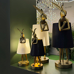 Настольная лампа с абажуром White sweetheart варинант исполнения - 2 | Loft Concept в Брянске