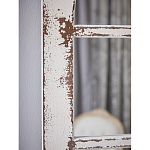 Зеркало-окно с эффектом старения в венецианском стиле Venetian White Mirror варинант исполнения - 7 | Loft Concept в Брянске