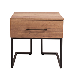 Тумба прикроватная с ящиком в стиле лофт Urban Style Space варинант исполнения - 3 | Loft Concept в Брянске