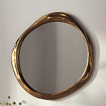 Зеркало в ассиметричной золотой раме Mirror of Aragorn варинант исполнения - 1 | Loft Concept в Брянске