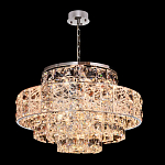 Люстра хрустальная в неоклассическом стиле на серебристом каркасе Majesty варинант исполнения - 1 | Loft Concept в Брянске