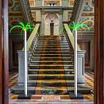 Дизайнерский торшер в виде пальмы Poltronova Sanremo Floor Lamp варинант исполнения - 8 | Loft Concept в Брянске