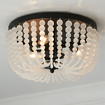 Потолочный светильник круглый с стеклянными бусинами Uniformity варинант исполнения - 2 | Loft Concept в Брянске