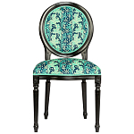 Стул из натурального бука Ikat Pattern бирюзовый варинант исполнения - 1 | Loft Concept в Брянске