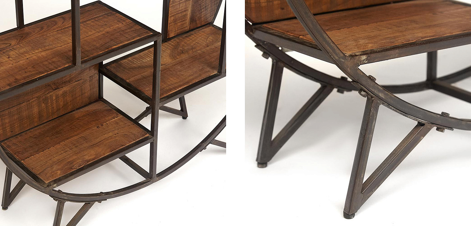 Стеллаж Acacia Shelving Renfrey Стеллаж Acacia Shelving Renfrey - Loft-Concept в Брянске