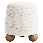 Пуф Wakonda ножки с деревянными шариками  варинант исполнения - 1 | Loft Concept в Брянске