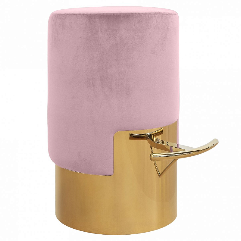 ELLA BAR STOOL Розовый Барный стул Золотой Розовый пастельный ELLA BAR STOOL Розовый Барный стул Золотой Розовый пастельный в Брянске | Loft Concept