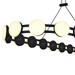 Люстра овальная с круглыми светодиодными источниками света Maxine Light варинант исполнения - 12 | Loft Concept в Брянске