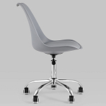 Офисный стул на металлическом основании EGGERY Grey пластик варинант исполнения - 2 | Loft Concept в Брянске