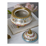 Шкатулка фарфоровая с цветочной росписью Eden Garden варинант исполнения - 6 | Loft Concept в Брянске