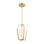  Подвесной светильник золотого цвета в форме фонаря Kichler варинант исполнения - 1 | Loft Concept в Брянске