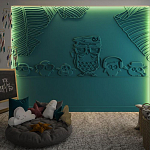 Барельеф OWLS варинант исполнения - 3 | Loft Concept в Брянске