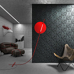 Гипсовая 3D Панель M-37 варинант исполнения - 2 | Loft Concept в Брянске