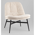 Кресло лаунж Tail молочный варинант исполнения - 1 | Loft Concept в Брянске