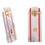 Сувенир Погон МВД из натурального камня мрамор Souvenir Epaulets варинант исполнения - 5 | Loft Concept в Брянске