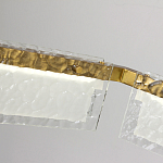 Светодиодная люстра с рельефным стеклом ICE GLASS 70 варинант исполнения - 5 | Loft Concept в Брянске