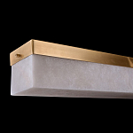 Подвесной светильник линейный из натурального камня Perfection of Geometry варинант исполнения - 3 | Loft Concept в Брянске