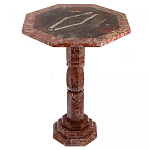Кофейный стол из натуральных камней Лемезит и Яшма Natural Stone Tables варинант исполнения - 1 | Loft Concept в Брянске