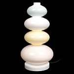 Настольная лампа из стеклянных сфер в пастельных тонах Высота 40 см Pastel Lunaria варинант исполнения - 1 | Loft Concept в Брянске