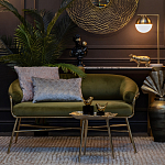 Столик журнальный металлический золотого цвета Modern Rethinking of Traditions варинант исполнения - 2 | Loft Concept в Брянске