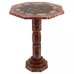 Кофейный стол из натуральных камней Лемезит и Яшма Natural Stone Tables варинант исполнения - 17 | Loft Concept в Брянске