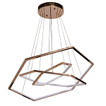 Люстра с 3-мя подвесами в виде шестиугольников Hexagon Horizontal варинант исполнения - 2 | Loft Concept в Брянске