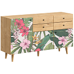 Буфет с принтом на дверцах Elise Cupboard варинант исполнения - 11 | Loft Concept в Брянске