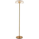 Торшер Blanton Amber Glass Brass Floor Lamp 30 варинант исполнения - 1 | Loft Concept в Брянске