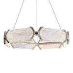 Люстра кольцевая с текстурным природным рисунком IceFlame варинант исполнения - 9 | Loft Concept в Брянске