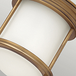 Потолочный светильник для ванных комнат с цилиндрическим стеклянным плафоном и одной лампой Hinkley варинант исполнения - 12 | Loft Concept в Брянске