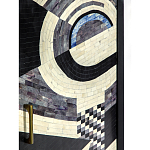 Буфет в гостиную с инкрустацией  Bone Inlay sideboard - 2 doors варинант исполнения - 4 | Loft Concept в Брянске