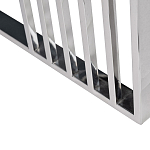 Столик журнальный с черной стеклянной столешницей Embodiment of Contemporary Art  варинант исполнения - 3 | Loft Concept в Брянске