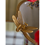 Ваза со стрекозой из фарфора с бронзовыми элементами Paradise Dragonfly варинант исполнения - 6 | Loft Concept в Брянске