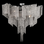 Люстра потолочная с металлическими цепочками Диаметр 99 см Atlantis Chain варинант исполнения - 1 | Loft Concept в Брянске