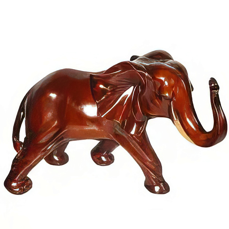 Статуэтка в виде слона Brown Elephant Коричневый Статуэтка в виде слона Brown Elephant Коричневый в Брянске | Loft Concept