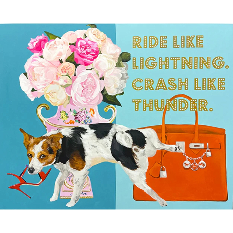 Картина Ride Like Lightning. Crash Like Thunder Мульти Картина Ride Like Lightning. Crash Like Thunder Мульти в Брянске | Loft Concept