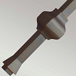 Бра бронзового цвета с полукруглым матовым стеклянным плафоном в геометрическом каркасе Feiss варинант исполнения - 8 | Loft Concept в Брянске