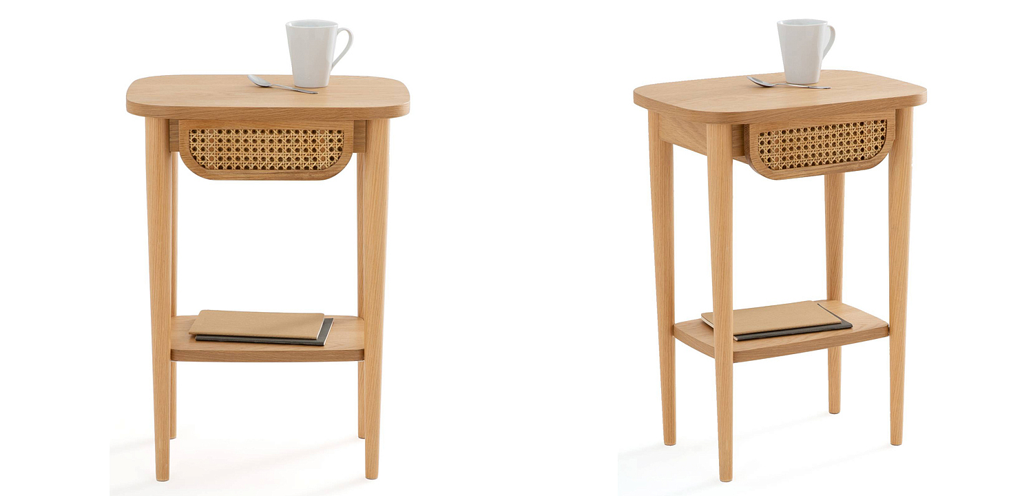 Приставной стол Morten Wicker Side Table Приставной стол Morten Wicker Side Table - Loft-Concept в Брянске