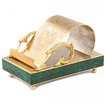 Подставка для телефона из натурального камня малахит Natural Stone Stand варинант исполнения - 2 | Loft Concept в Брянске