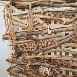 Большая Абстрактное Панно из веток и нитей Dryad Wall Art варинант исполнения - 2 | Loft Concept в Брянске