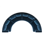 Дизайнерский модульный диван AUGUSTO Sofa варинант исполнения - 5 | Loft Concept в Брянске