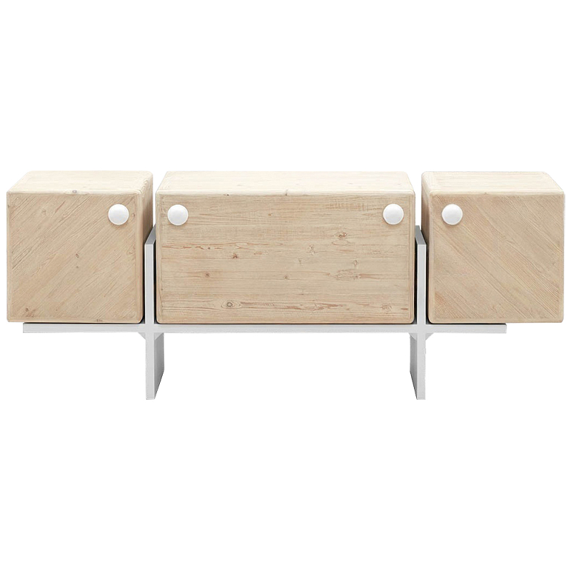 Комод Don Wooden Forms Furniture Древесина Белый Комод Don Wooden Forms Furniture Древесина Белый в Брянске | Loft Concept