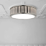 Потолочный светильник с гофрированным абажуром цвета графит Millennium варинант исполнения - 2 | Loft Concept в Брянске