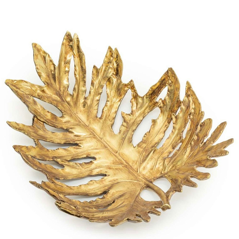 Аксессуар Bowl Leaf Золотой Аксессуар Bowl Leaf Золотой в Брянске | Loft Concept