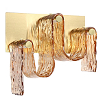 Бра волнистой формы из фактурного стекла Big Wave варинант исполнения - 5 | Loft Concept в Брянске