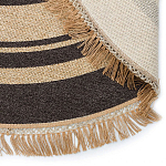 Ковер из комбинированного состава с узором Circles of goodness варинант исполнения - 4 | Loft Concept в Брянске