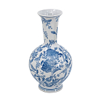 Ваза фарфоровая с синими цветочными мотивами Independence варинант исполнения - 1 | Loft Concept в Брянске