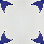 Дизайнерская плитка с узором Комета 2 варинант исполнения - 1 | Loft Concept в Брянске