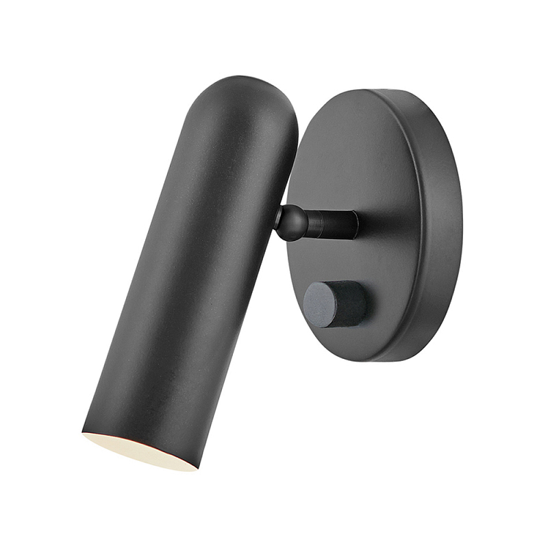 Бра с цилиндрическим плафоном в современном стиле Hinkley Латунь Черный в Брянске | Loft Concept 